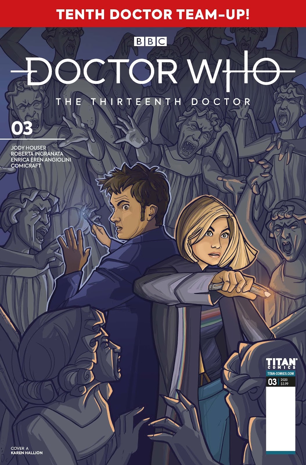 Tenth Doctor Team Up Continues In New Issue Of Doctor Who The Thirteenth Doctor Out Now - the 13th doctor s tardis roblox