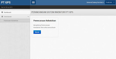 Aplikasi Inventory Bahan Baku Berbasiskan Web