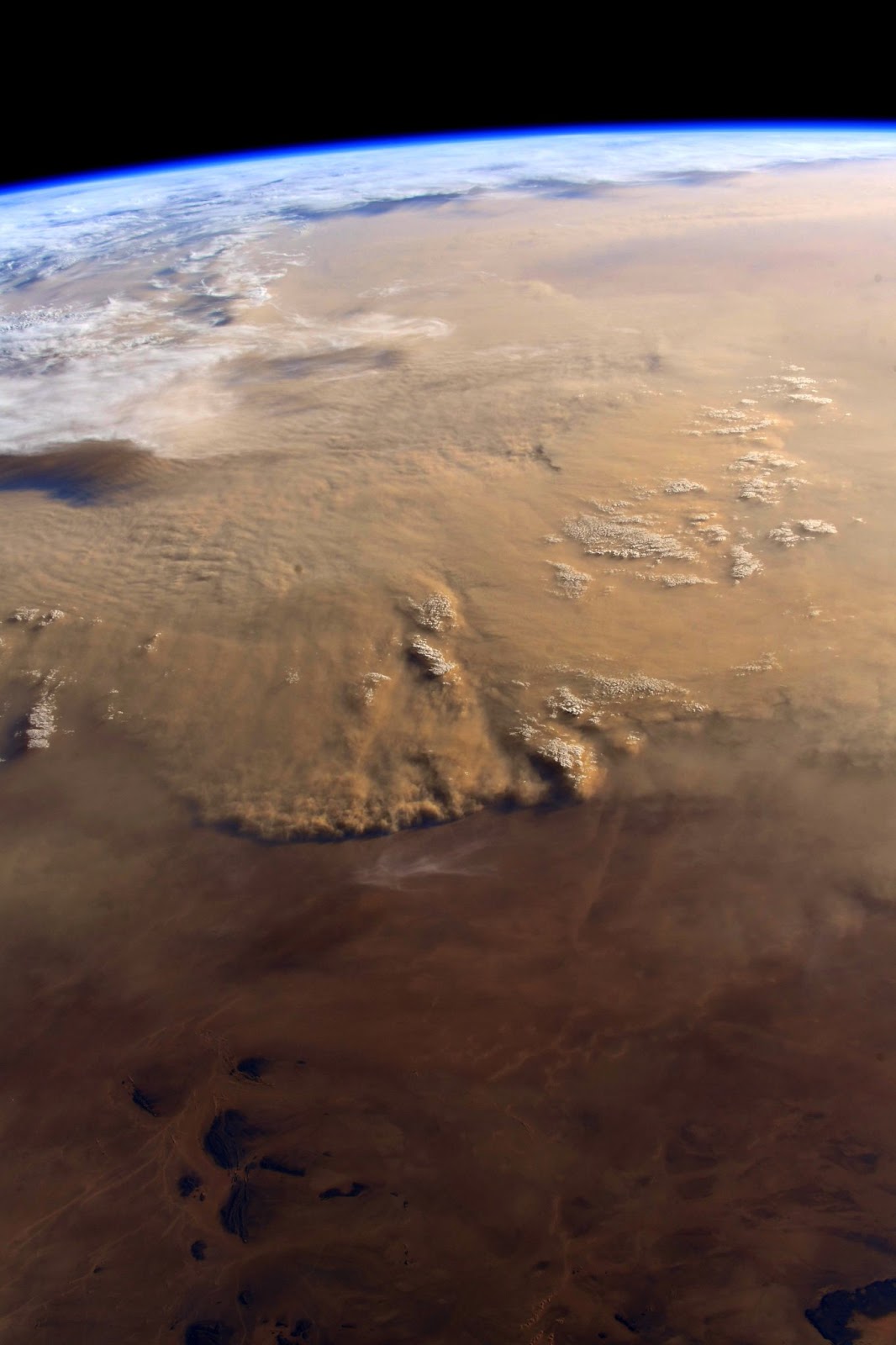 Friends Of Nasa Sahara Desert Sandstorm International Space Station