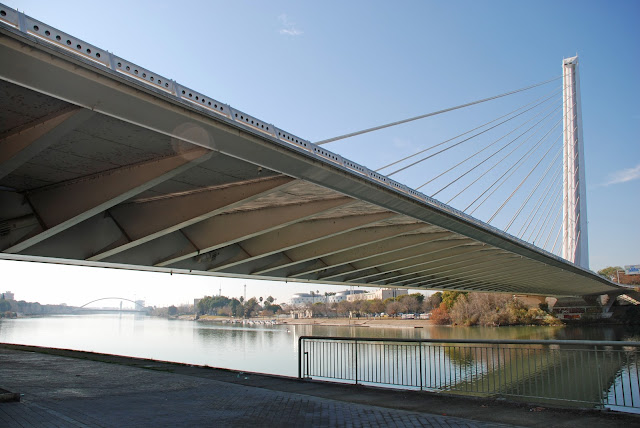 Puente del Alamillo en Sevilla by Santiago Calatrava