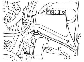 Engine Compartment Fuse Box Location