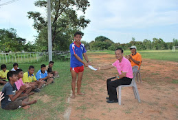 การทดสอบสถิติและเตรียมความพร้อมการแข่งขันกีฬาเยาวชนแห่งชาติ