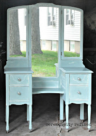 Chalk Painted Furniture Transformation: DIY Vanity Makeover by Serendipity Refined