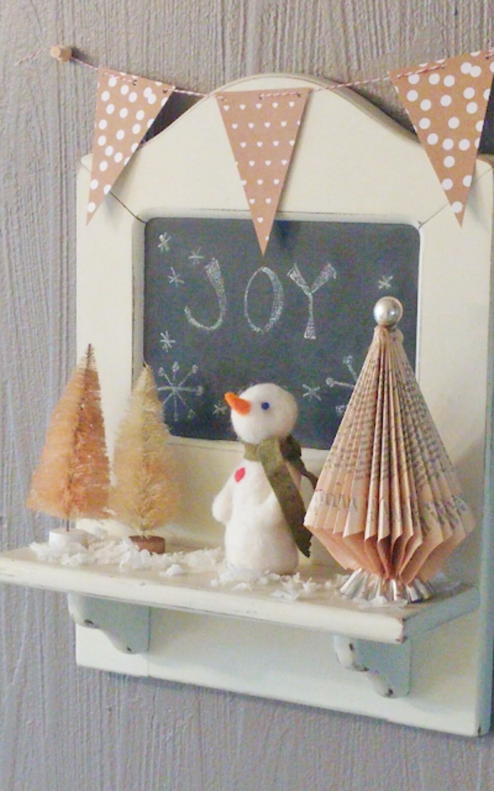 How to Make a Needle Felted Snowman