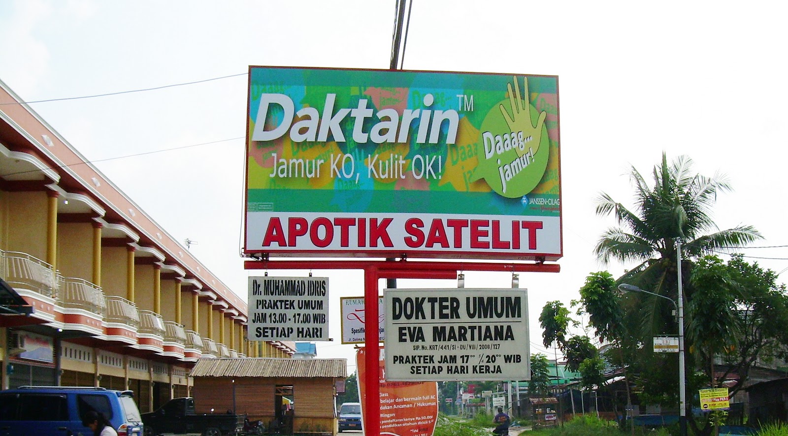 Contoh Neon BOX " Daktarin" ~ Reklame Pekanbaru