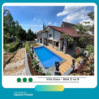 villa untuk 15 orang di lembang private pool