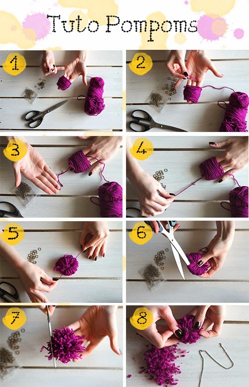 DIY : comment faire un pompom en laine sans carton ? — Slanelle Style