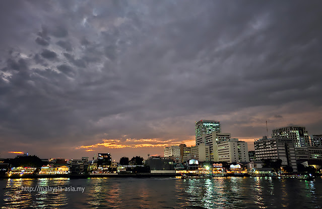 Rivière Chao Phraya à Bangkok