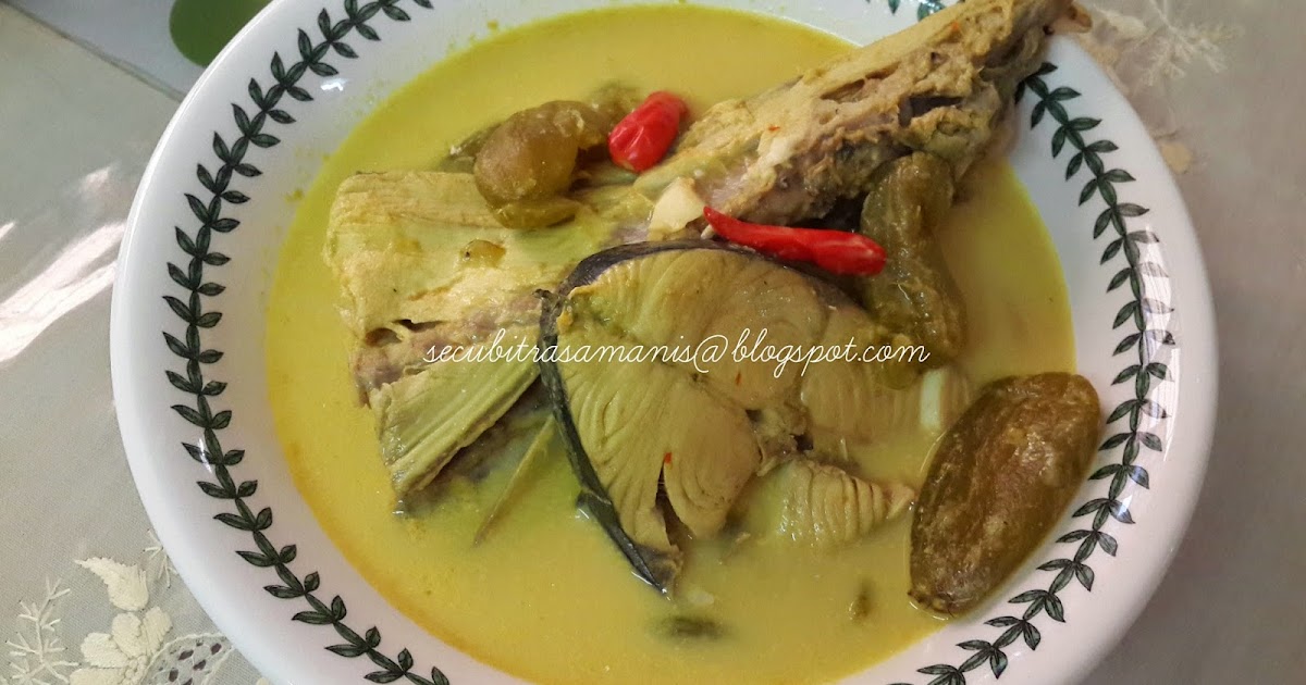 Resepi Masakan Kegemaran: Ikan Tenggiri Gulai Belimbing Buluh