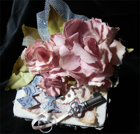 shabby chic pink rose box craft