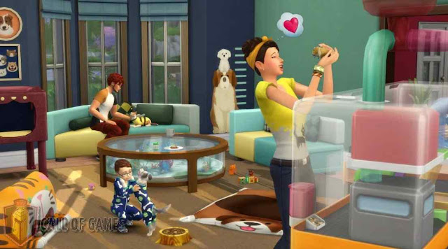 داخل لعبة Sims 4 