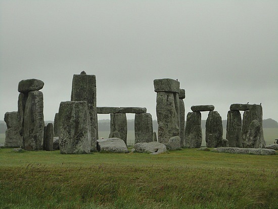 Stonehenge Images -Overcast at Stonehenge