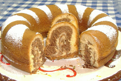 Torta marmorizzata allo yogurt