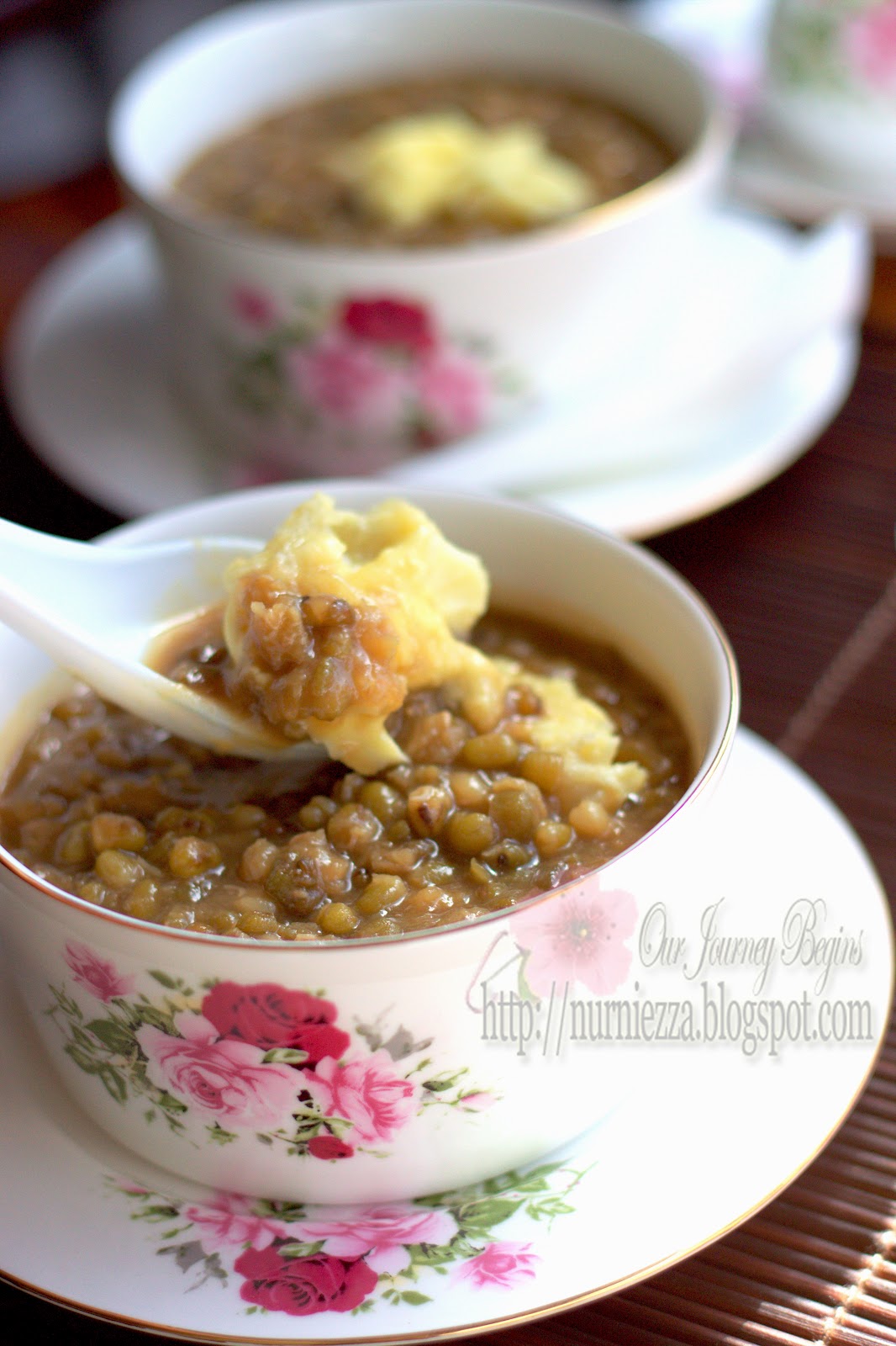 Our Journey Begins: Bubur Kacang Hijau Durian