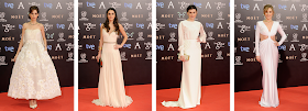 Gala de los Goya 2014 actrices vestidas de blanco