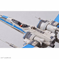 Bandai 1/72 Blue Squadron Resistance X-Wing Fighter English Color Guide & Paint Conversion Chart