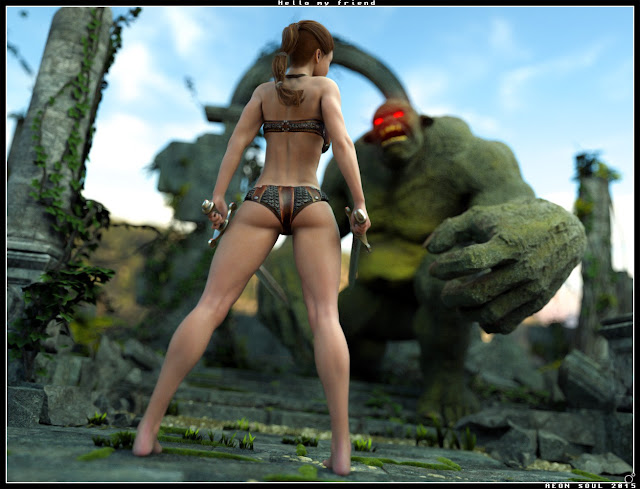 3d Models Art Zone - AlphaKini Bundle - AlphaKini for Genesis 2 Female(s), AlphaKini Future, Contemporary and Fantasy