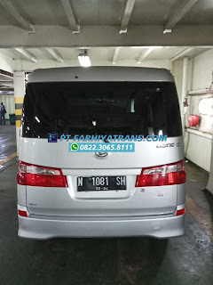 Kirim mobil Daihatsu Luxio dari Surabaya tujuan ke Banjarmasin estimasi pengiriman satu hari.