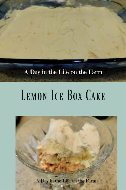 Lemon Ice Box Cake pin