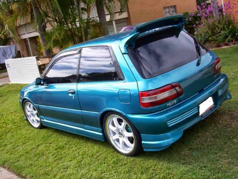 Talk Less Do More Modifikasi  Elegan Toyota  Starlet tahun 1994