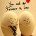 You and me Forever in love - sweetest Quote pic 