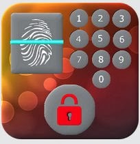 Fingerprint/Keypad Lock Screen