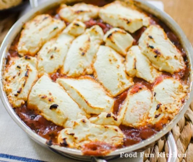 FIRE ROASTED TOMATO GOAT CHEESE DIP