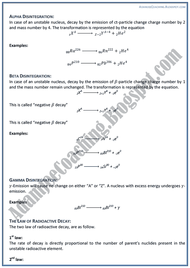 The-Atomic-Nucleus-Theory-Notes-Physics-XII