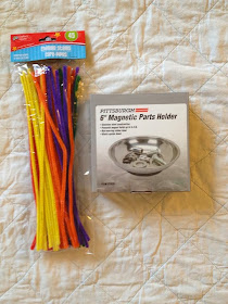 Magnetic art activity for toddlers