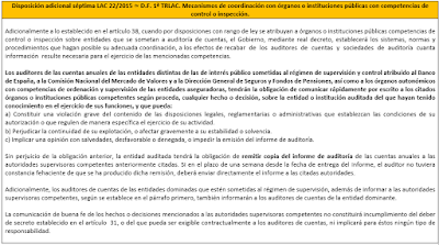 Disposición Final 1ª TRLAC D.A. 7ª LAC 22/2015