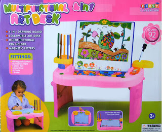 ART DESK 4in1 Meja  belajar  anak serbaguna bisa untuk 