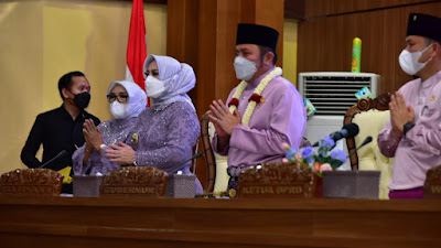 DPRD Musi Rawas Gelar Rapat Paripurna Istimewa  HUT Musi Rawas Ke-79 Bersama Bupati dan  Gubernur Sumsel 