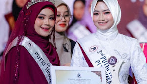 Waoww!! Dara Cantik Asal Siraman Gunungkidul Meraih Runner Up Putri Hijabfluencer