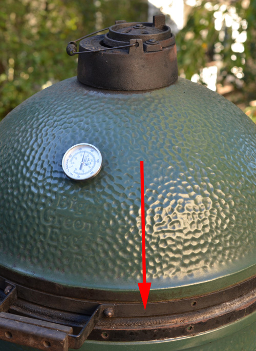 Big Green Egg with an alignment problem