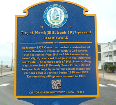 City of North Wildwood Boardwalk Historical Marker