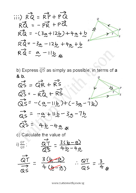 E-Math -Vectors - Sum and Area of Vectors