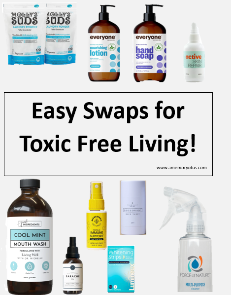 Easy Swaps for Toxic Free Living, Small Changes to Make to Lower Toxicity In Your Home, Journey to Low Tox Living, A Memory of Us