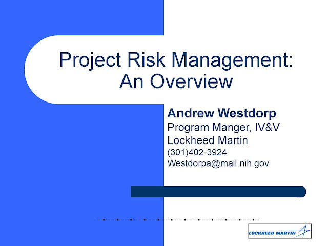 Project Risk Management An Overview