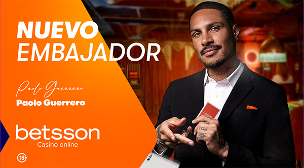 Paolo-Guerrero-embajador-global-Casino-Betsson