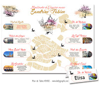 KellyGraphic Plan de Table Mariage thème Voyage : Venise