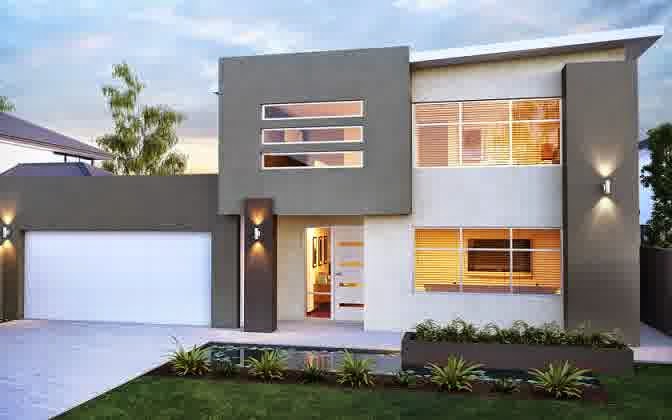  Desain  Rumah  Minimalis  2  Lantai  Type  21  60 Model Rumah  