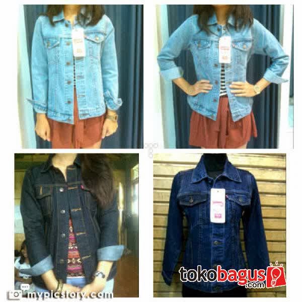 Jaket Jeans Reguler Wanita  Rp. 145.000 - G - Online Shop 