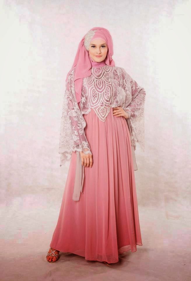 45 Gambar Model Kebaya Muslim Modern Dan Terbaru ~ Ayeey.com