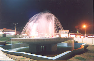 India Tour-Fountain at Kanniyakumari