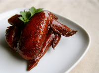 Chicken wings in soy sause