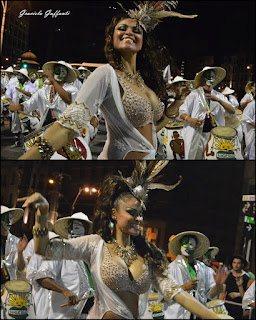 Desfile Inaugural del Carnaval. Uruguay. 2017 Comparsa Nigeria