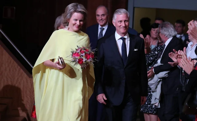 King Philippe, Queen Mathilde, Princess Astrid, Prince Lorenz and Prince Laurent