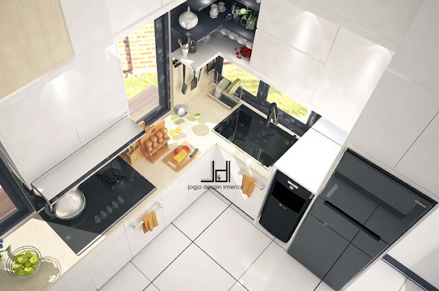 Gambar kitchenset modern, sumber Jogja Desain Interior