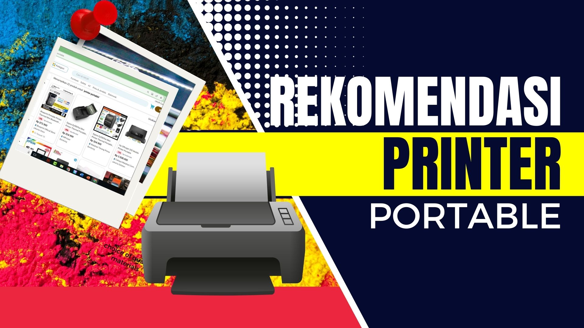 Rekomendasi Cari Printer Portable Untuk Usaha dan Bisnis Anda