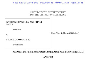 Shane Lanham, 20/20 Valuations Inc, Shani Mott, Nathan Connolly, real estate appraiser, appraisal, discrimination, maryland, 209 Churchwardens, Baltimore, Maryland 21212, lawsuit, complaint, defamation, Mary Cummins